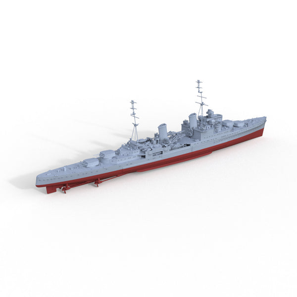 SSMODEL SSC350604S 1/350 HMS SOUTHAMPTON Town-class Light Cruiser Full Hull