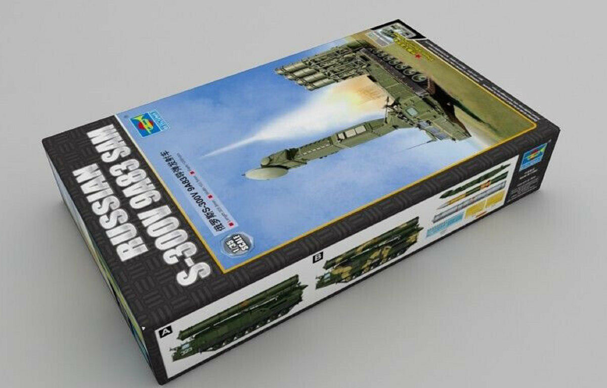Trumpeter 1/35 09519 Russian S-300V 9A83 SAM Military Plastic Assembly Model Kit — detail view 2