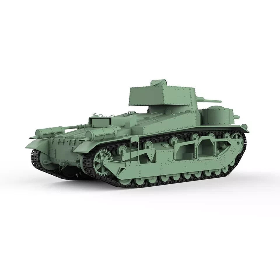 SSMODEL MRY-SFW SS35579 V1.9 1/35 Military Model Kit British Vickers Mk.III Medium Tank — detail view 3