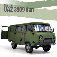 ACADEMY 13552 1/35 Russian UAZ 3909 Van Truck Assembly Model Kit