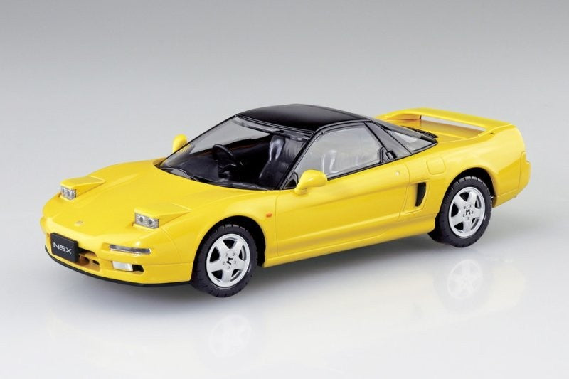 Aoshima AO-06584 1/32Model Car Snap Kit 19-IY Honda NSX NA1 (Indie Yellow Pearl) — scale model kit