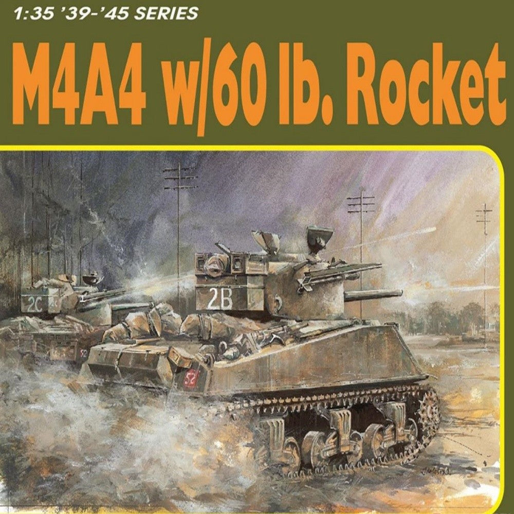 DRAGON 6405 1/35 British Armed Forces M4A4 Shaman 60 Ib.Rocket w/Aluminum — scale model kit