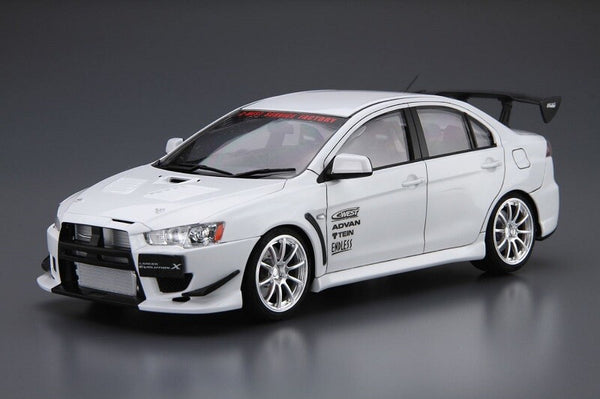 Aoshima AO-06929 1/24 Car Kit C-West Mitsubishi Lancer Evolution 10 EVO X