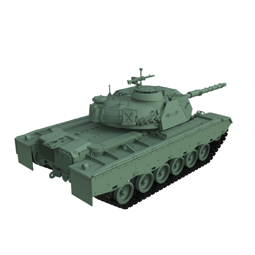 SSMODEL SS72128 1/72 German M48 Super Medium Tank