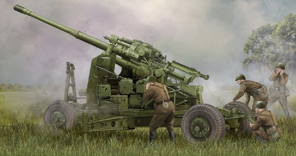 Trumpeter 02349 1/35 Soviet 100mm Air Defense KS-19M2 Artillery Kit