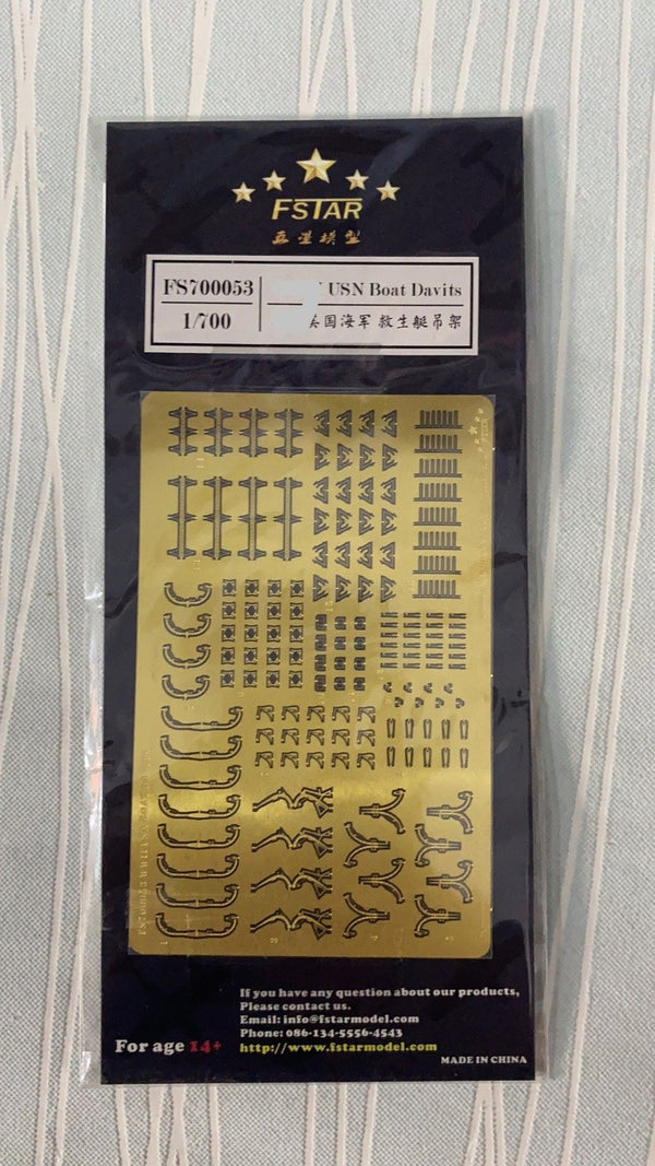 Fivestar FS700053 1/700 WWII Boat Davits