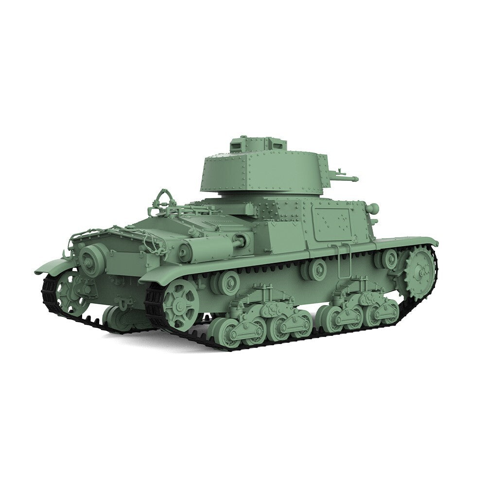 SSMODEL SS144704 1/144 Military Model Kit German Pz.kptw.M15 Medium Tank