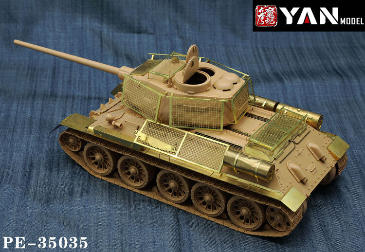 Yan Model PE-35035 1/35 Scale Soviet Bedspring Armor for T-34/85 JS-2