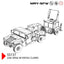 SSMODEL SS35137 1/35 Military Model USA SPAA M1097A2 CLAWS WOT