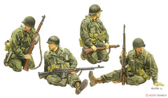 Dragon 6378 1/35 U.S. Army Tank Riders 1944-45 (Set of 4) Model Kit
