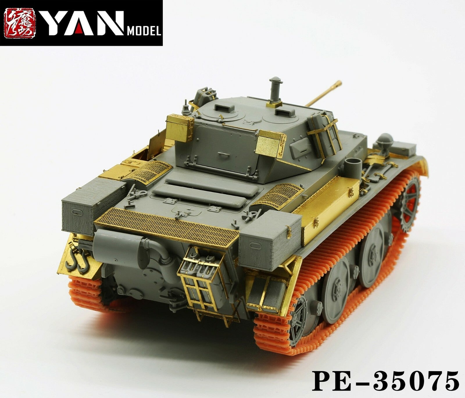 Yan Model PE-35075S 1/35 Pz.Kpfw.II Ausf.L Luchs Photo Etches & Workable Track