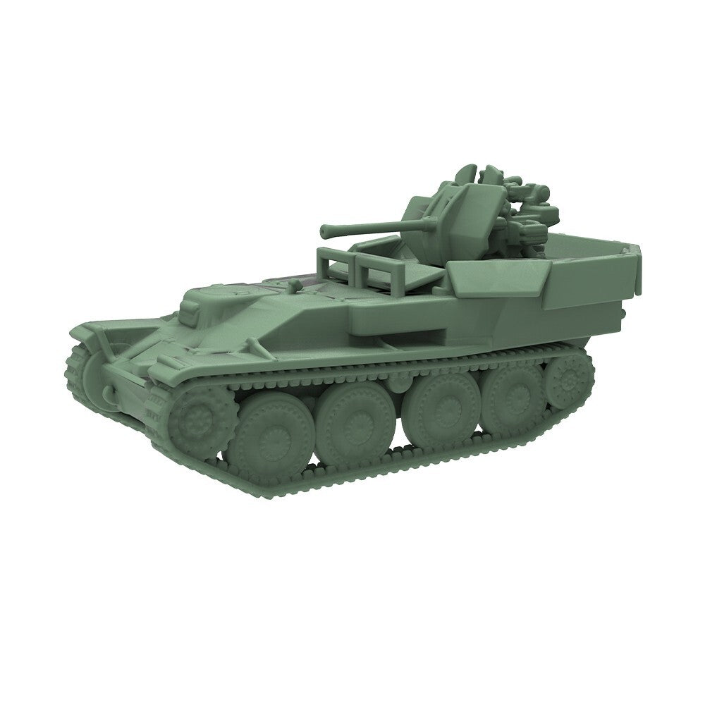 SSMODEL SS200727 1/200 Military Model Kit German 38T Sd.Kfz.140 Flakpanzer Tank