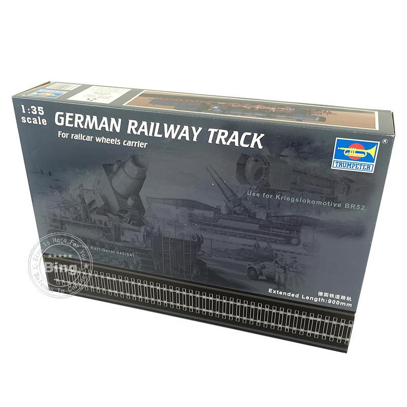 00213 Trumpeter Railway Track for Train German Static Model Kit fare 1/35