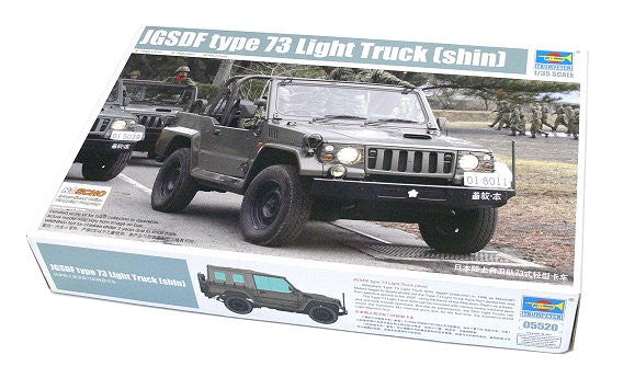 TRUMPETER 05520 Military Model 1/35 JGSDF type 73 Light Truck (shin) Hobby P5520 Main image