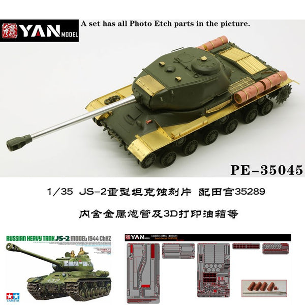 Yan Model 1/35 Russian JS-2 heavy tank （forTAMIYA 35289）PE-35045