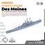 SSMODEL SSC1250569 1/1250 Military Model US Navy Des Moines Cruiser
