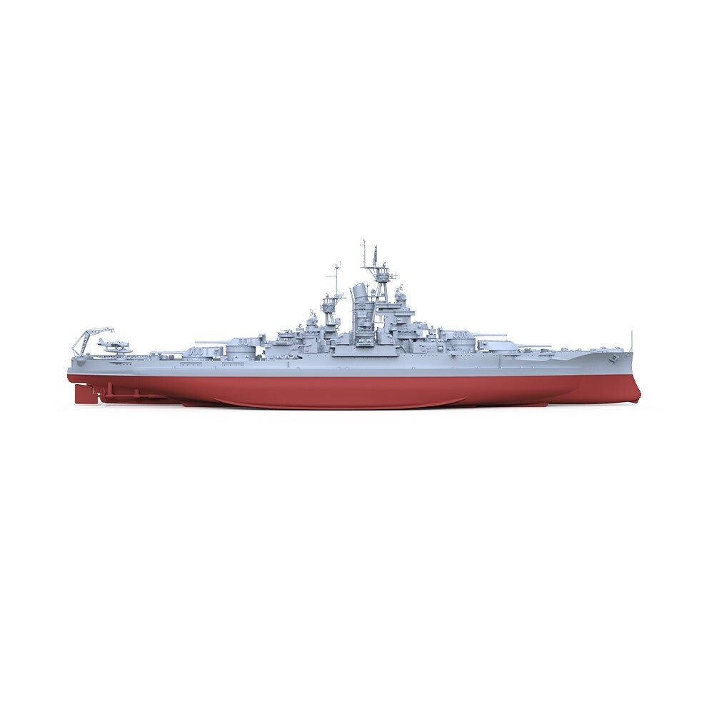 SSMODEL SSC1250560S 1/1250 Model Kit US Nevada Class Battleship BB-36 FULL HULL