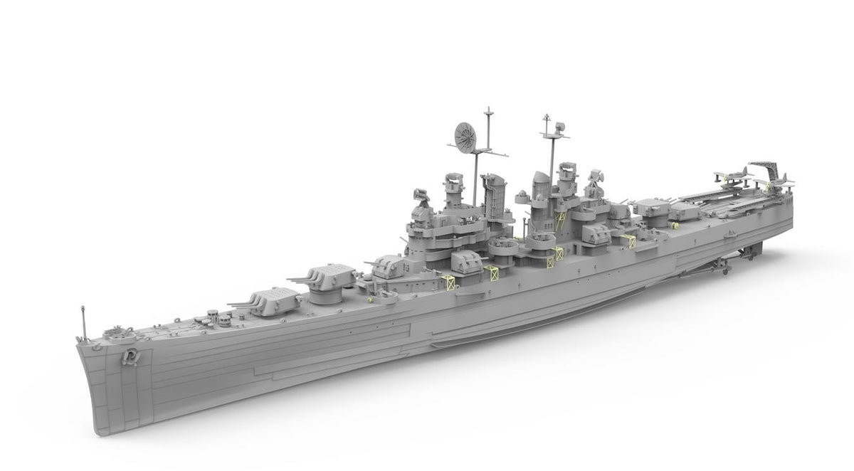 VERYFIRE VF700920 1/700 USS CLEVELAND CL-55 U.S.NAVY LIGHT CRUISER — detail view 2