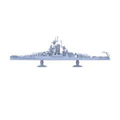 SSMODEL SSC2000560 1/2000 Military Model Kit US Nevada Class Battleship BB-36