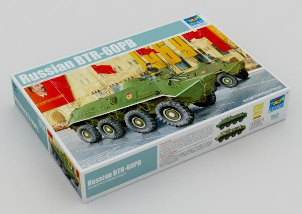 Trumpeter 01544 BTR-60P B 1/35 Model Kit — detail view 2