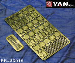 Yan Model PE-35018 1/35 Scale WWII German MG42 Ammo Boxes and Sight