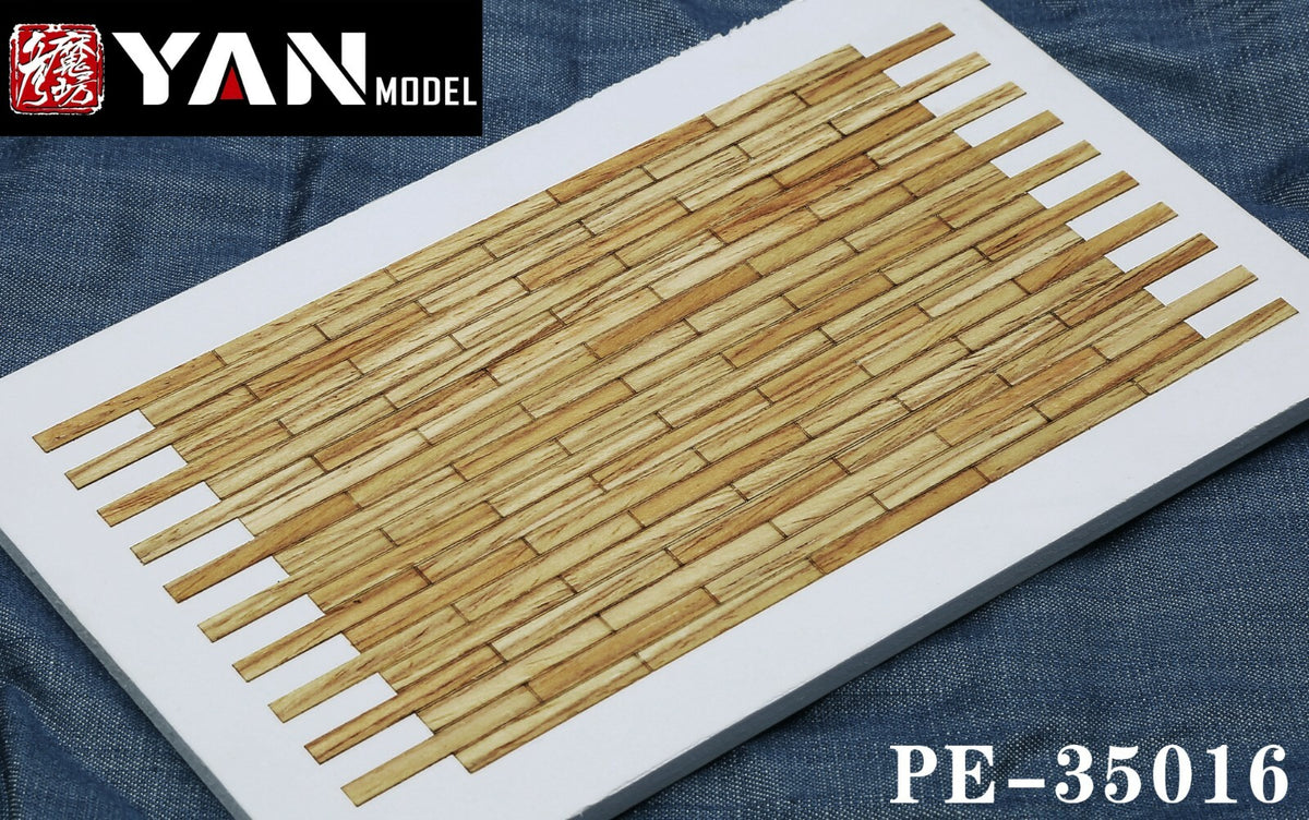 Yan Model PE-35016 1/35 Scale Carrageenan Solid Wood Flooring 0.15mm Thick — scale model kit