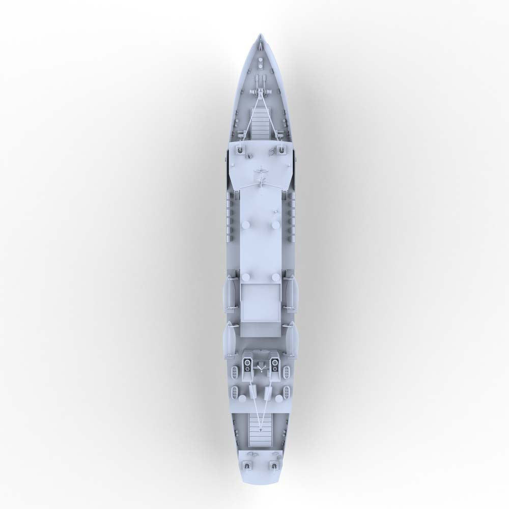 SSMODEL SSC202 1/1000/1250 China Qiongsha-class Troop Cargo Transport Ship
