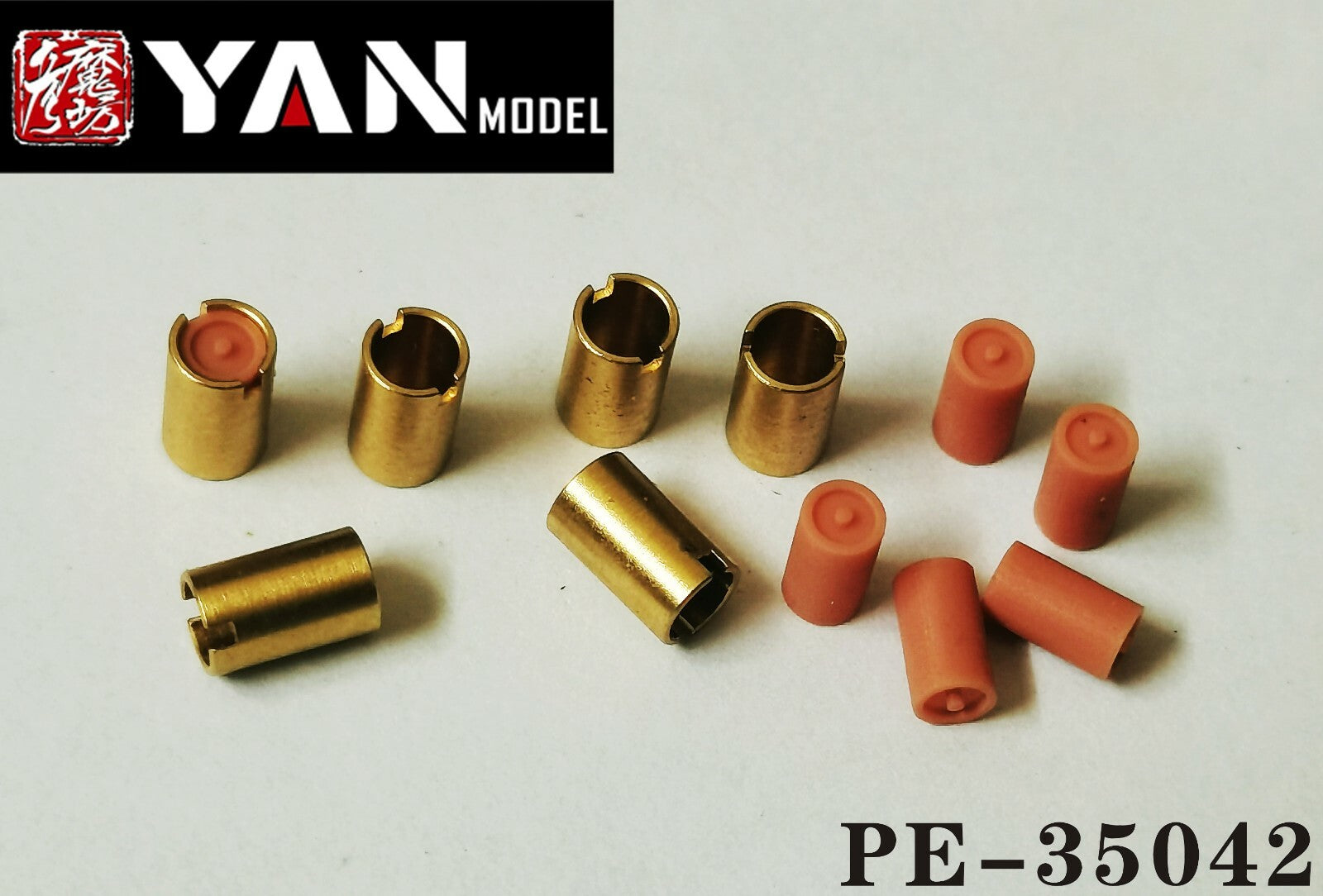 Yan Model PE-35042 1/35 Scale WWII German Tank Metal Smoke Launcher