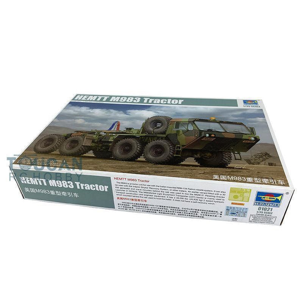 Trumpeter 01021 1/35 Scale HEMTT M983 Heavy Type Tractor Static Kit Car Model