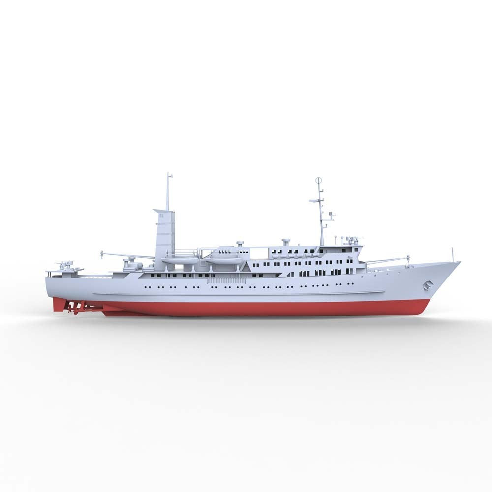 SSMODEL SSC202 1/1000/1250 China Qiongsha-class Troop Cargo Transport Ship