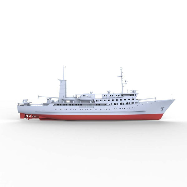 SSMODEL SSC202 1/1000/1250 China Qiongsha-class Troop Cargo Transport Ship