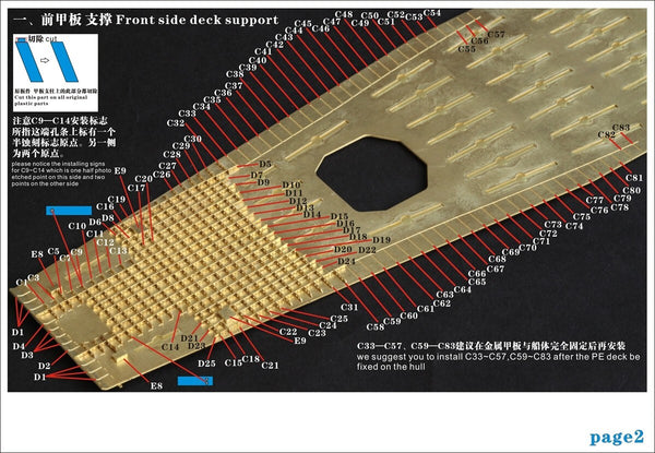 Five Star FS710025DE 1/700 IJN Aircraft Carrier Shinano Flight Deck Upgrade