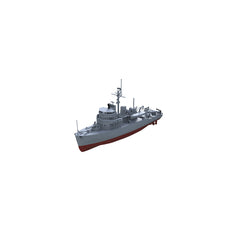 SSMODEL 1/350 Military Model USS Aggressive CLass Minesweeper Full Hull
