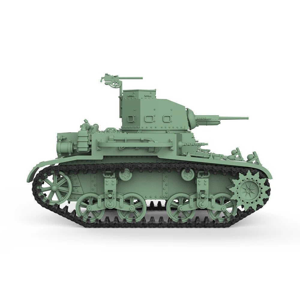 SSMODEL SS144503 1/144 Military Model Kit US M2A4 Light Tank