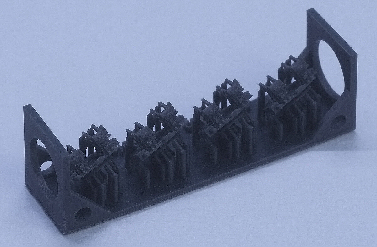 FIVE STAR FS350029 1/350 WWII USN Quad Bofors AA Gun 3D Print Brass Pe