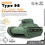 SSMODEL  SS144620 1/144 Military Model Kit IJA Type 98 Light Tank