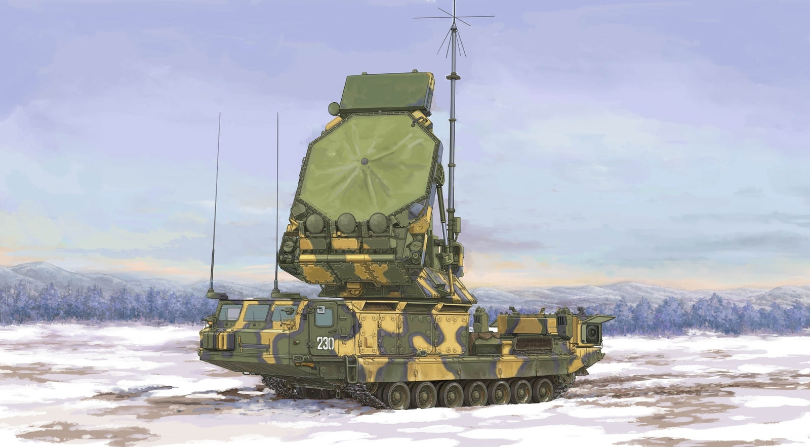 Trumpeter 09522 RUSSIAN S-300V 9S32 RADAR Model Kit 1/35 – Ssmodel ...