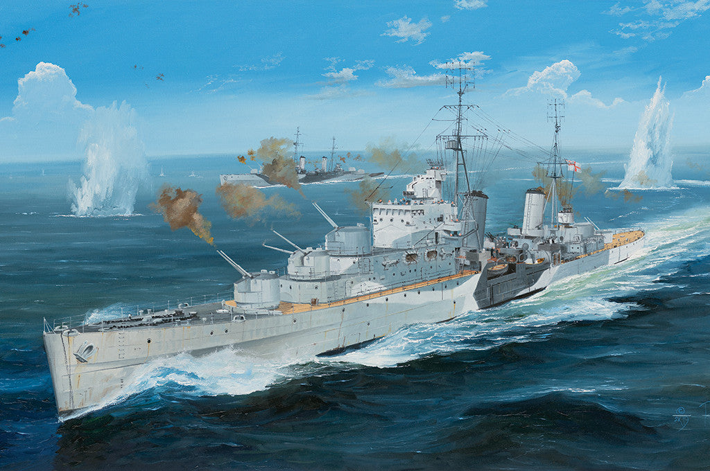 Trumpeter 05367 HMS ARGONAUT 1:350 Model Kit — scale model kit