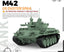 SSMODEL 16538 1/16 Military Model Kit US M42 Duster SPAA 3D PRINTING