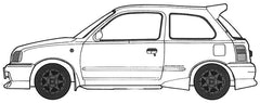 Fujimi 04736 Inch Up Series No.295 March K11 NISMO 1/24 Plastic Model Kit ID295