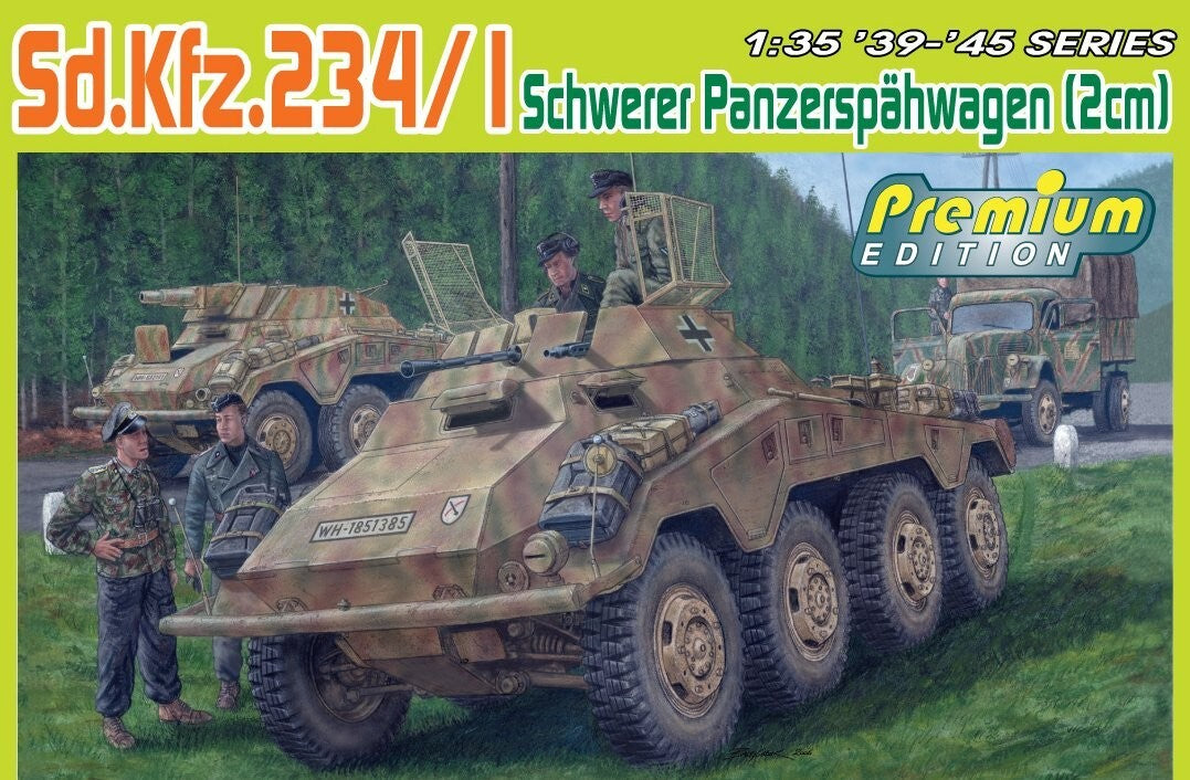DRAGON 6879 1/35 Sd.Kfz.234/1 schwerer Panzerspahwagen (2cm)
