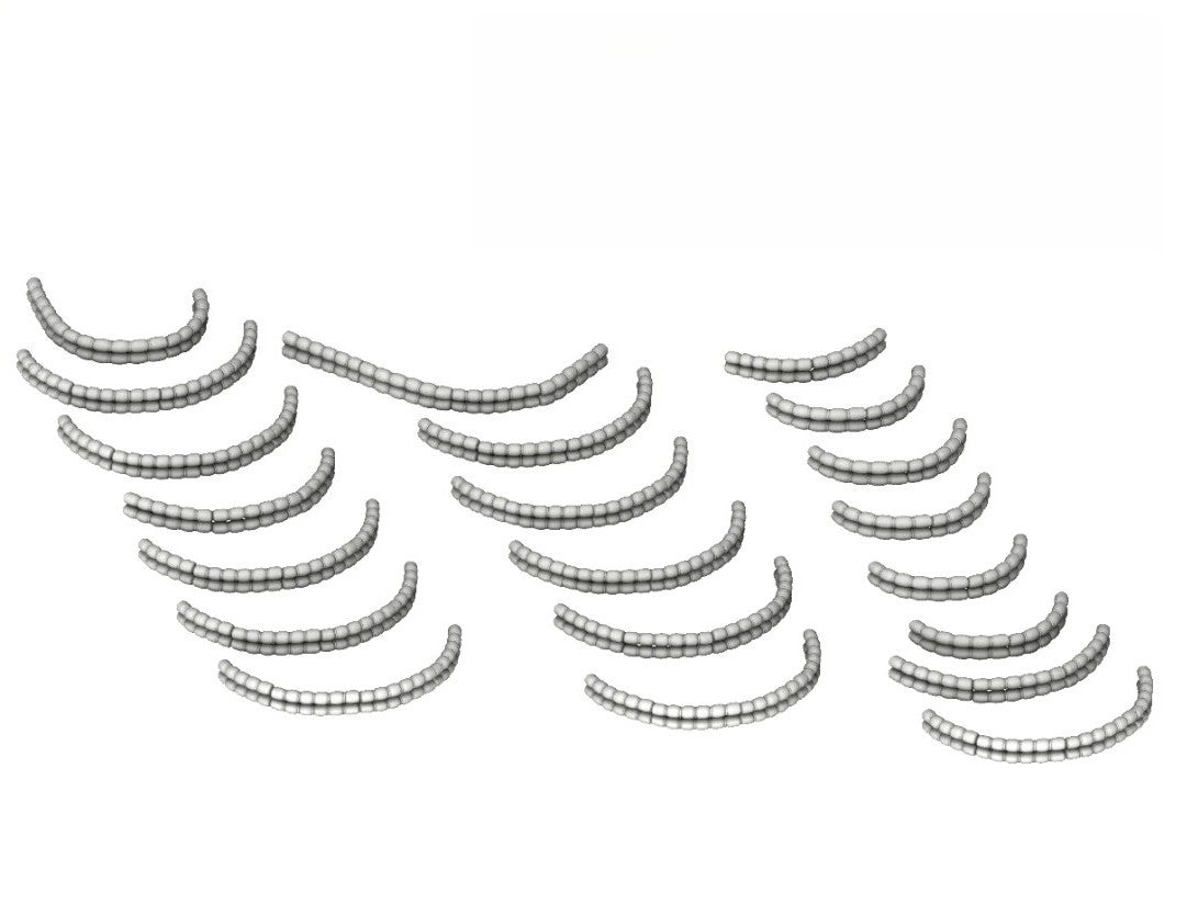SSMODEL R350082 1/350 scale galloping platform sandbags