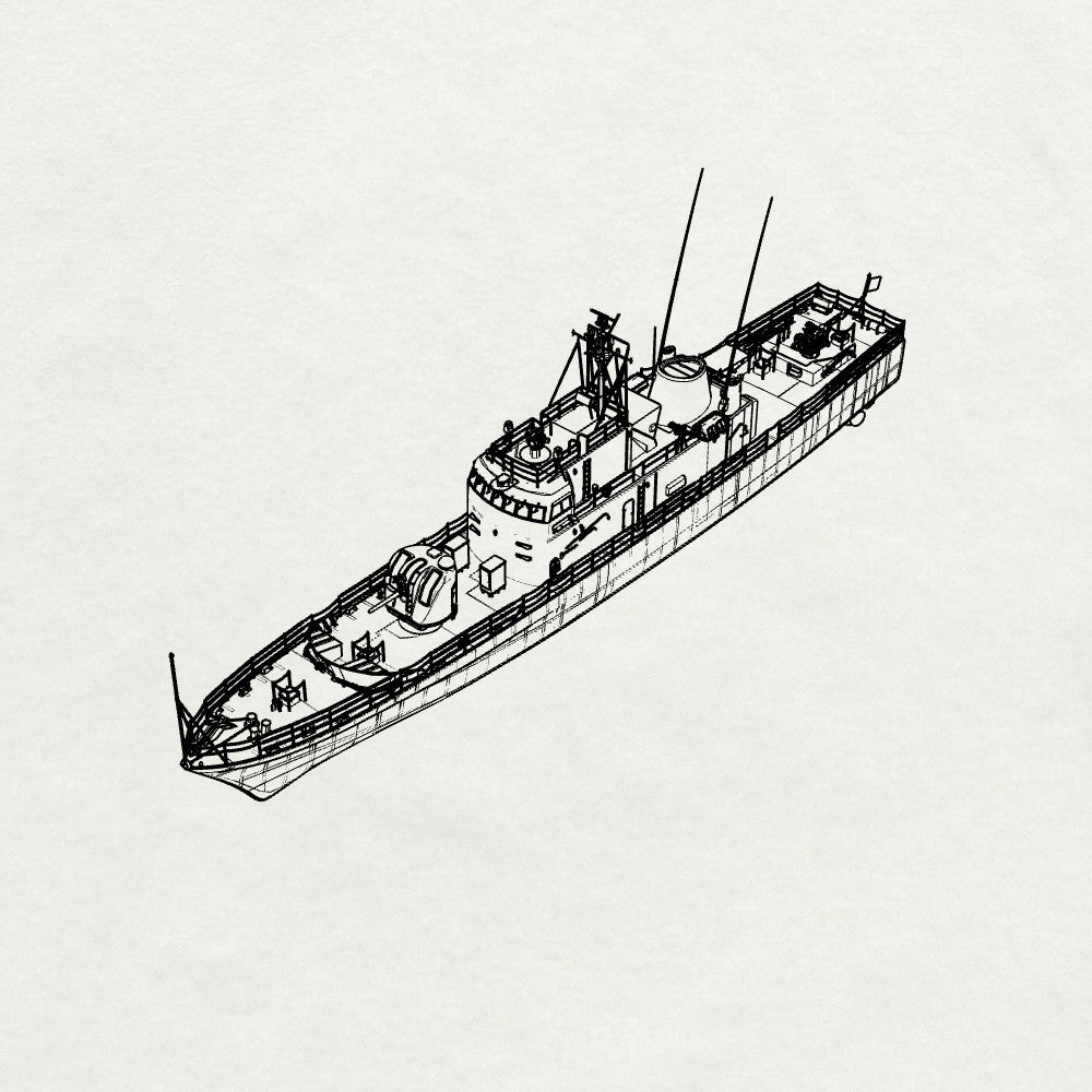 SSMODEL 1/72 Military Model Kit USS Asheville (PGM-84) Full Hull