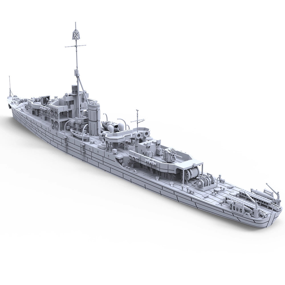 SSMODEL SSC700630S 1/700 Model Kit HMS River Class Spey K246 Frigate FULL HULL