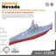SSMODEL SSC1250560S 1/1250 Model Kit US Nevada Class Battleship BB-36 FULL HULL