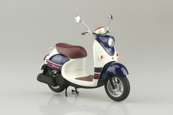 Aoshima 1/12 Scale The Bike(60) Model Scooter Kit Yamaha Vino 2013 Blue Beige