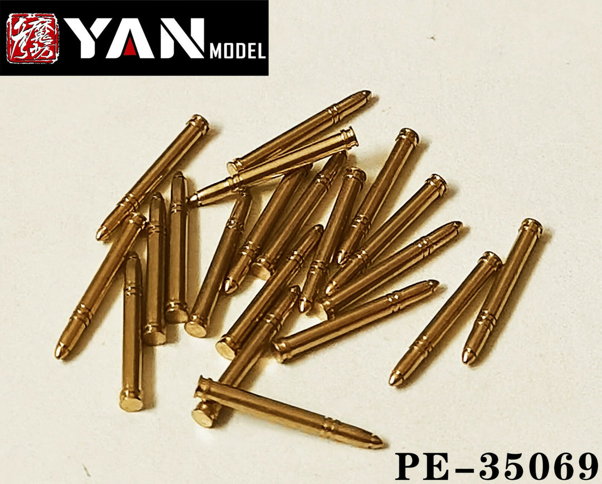 Yan Model PE35069 1/35 37mm Flak 43 Ammo (20 pcs) — scale model kit