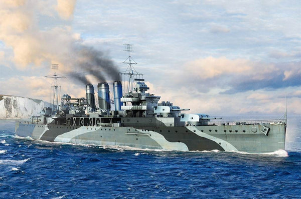 Trumpeter 06735 HMS KENT British Royal Navy 1:700 Plastic Model Kit