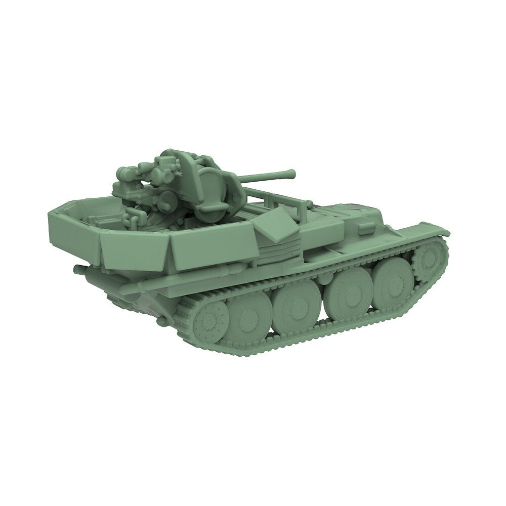 SSMODEL SS200727 1/200 Military Model Kit German 38T Sd.Kfz.140 Flakpanzer Tank — detail view 2