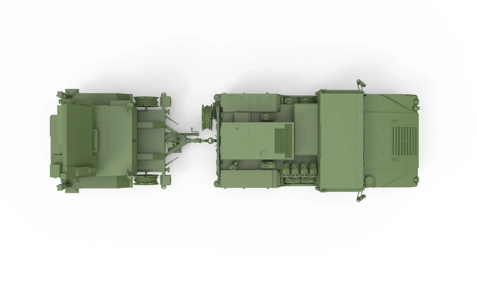 SSMODEL 72137 1/72 Military Model USA SPAA M1097A2 CLAWS 3D PRINTING